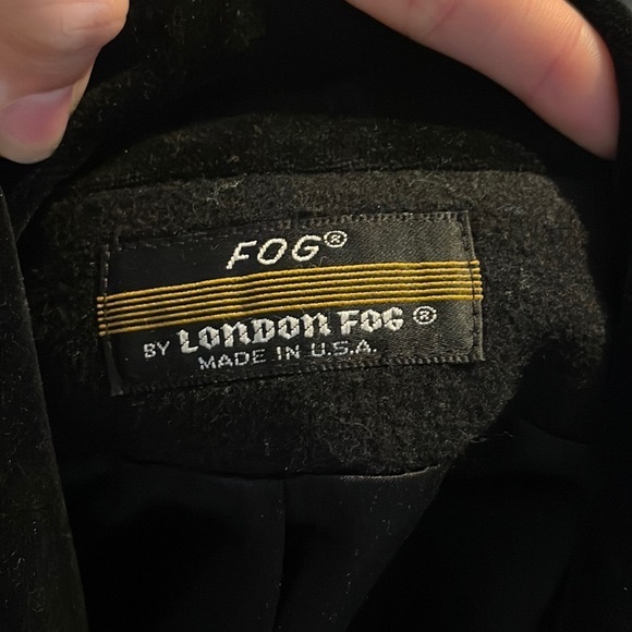 Vintage London Fog 100% Wool Double Breasted Coat Sz 8 Regular - Picture 3 of 6